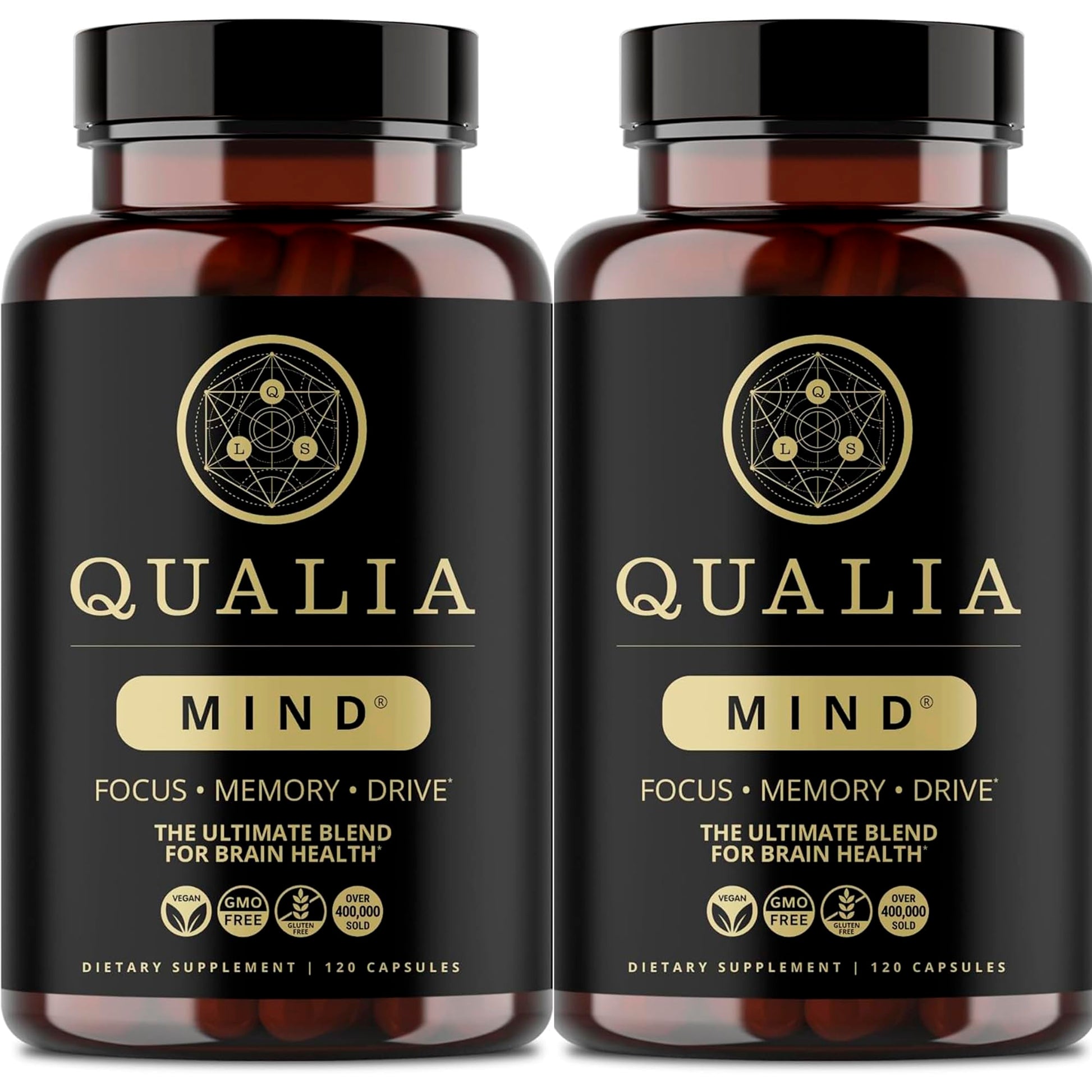 NEUROHACKER COLLECTIVE Qualia Mind | Doctor-Formulated Nootropic to Fuel Focus & Concentration