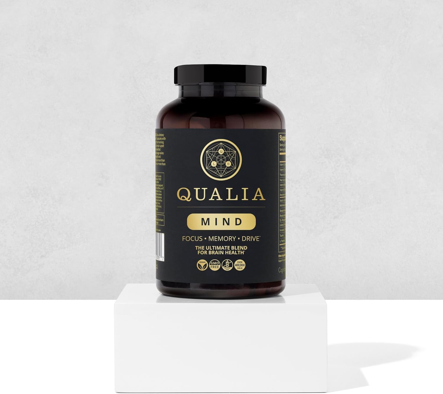 NEUROHACKER COLLECTIVE Qualia Mind | Doctor-Formulated Nootropic to Fuel Focus & Concentration