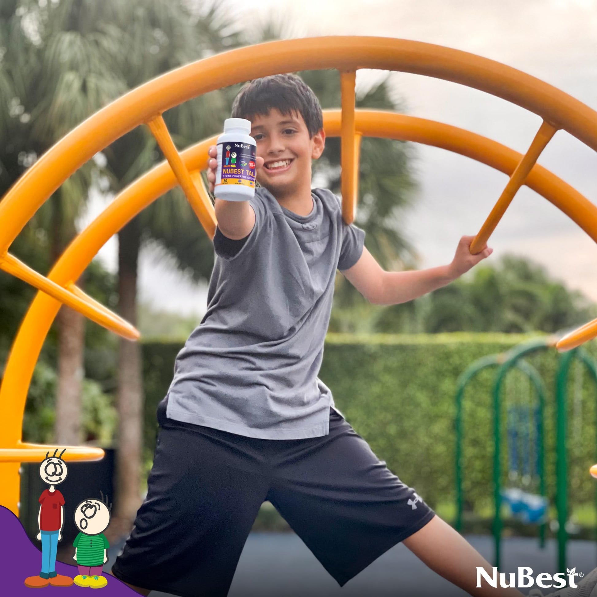 NuBest Tall 10+ - Advanced Bone Strength Formula - Supports Immunity, Healthy Development & Optimal Wellness - for Children (10+) & Teens Who Drink Milk Daily