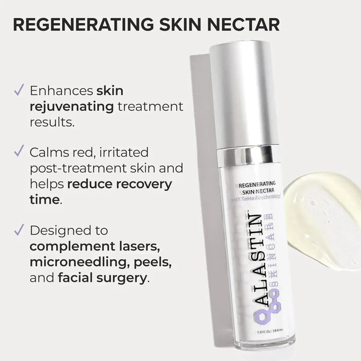 ALASTIN Skincare Regenerating Skin Nectar Face Moisturizer (1 oz) | Hydrating Serum Strengthens & Soothes Post-Procedure Skin | Safe for Sensitive Skin